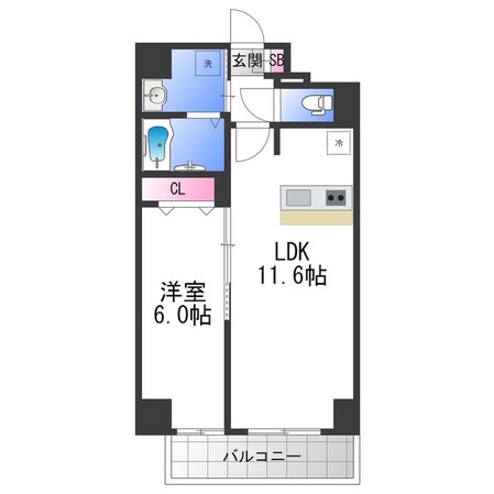 Ａｖｅｎｉｒ　新深江の物件間取画像